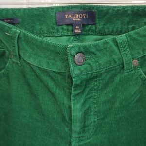Green Corduroy pants